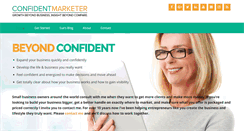 Desktop Screenshot of confidentmarketer.com
