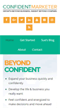 Mobile Screenshot of confidentmarketer.com